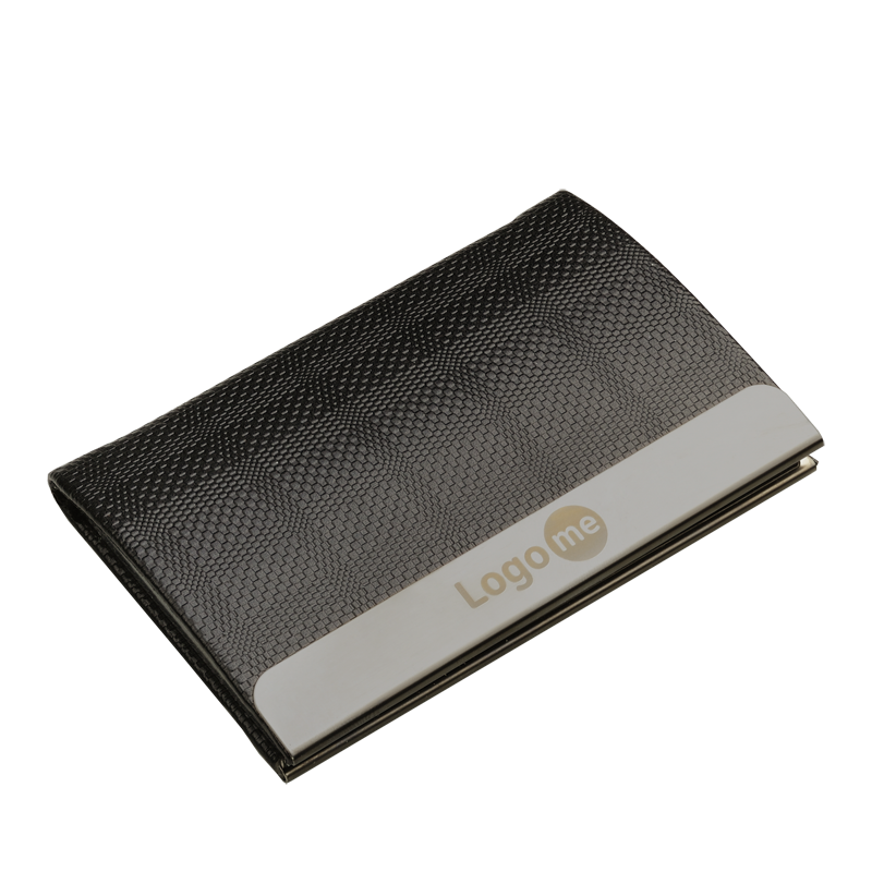 R01051.02 - Wizytownik Emboss, czarny 