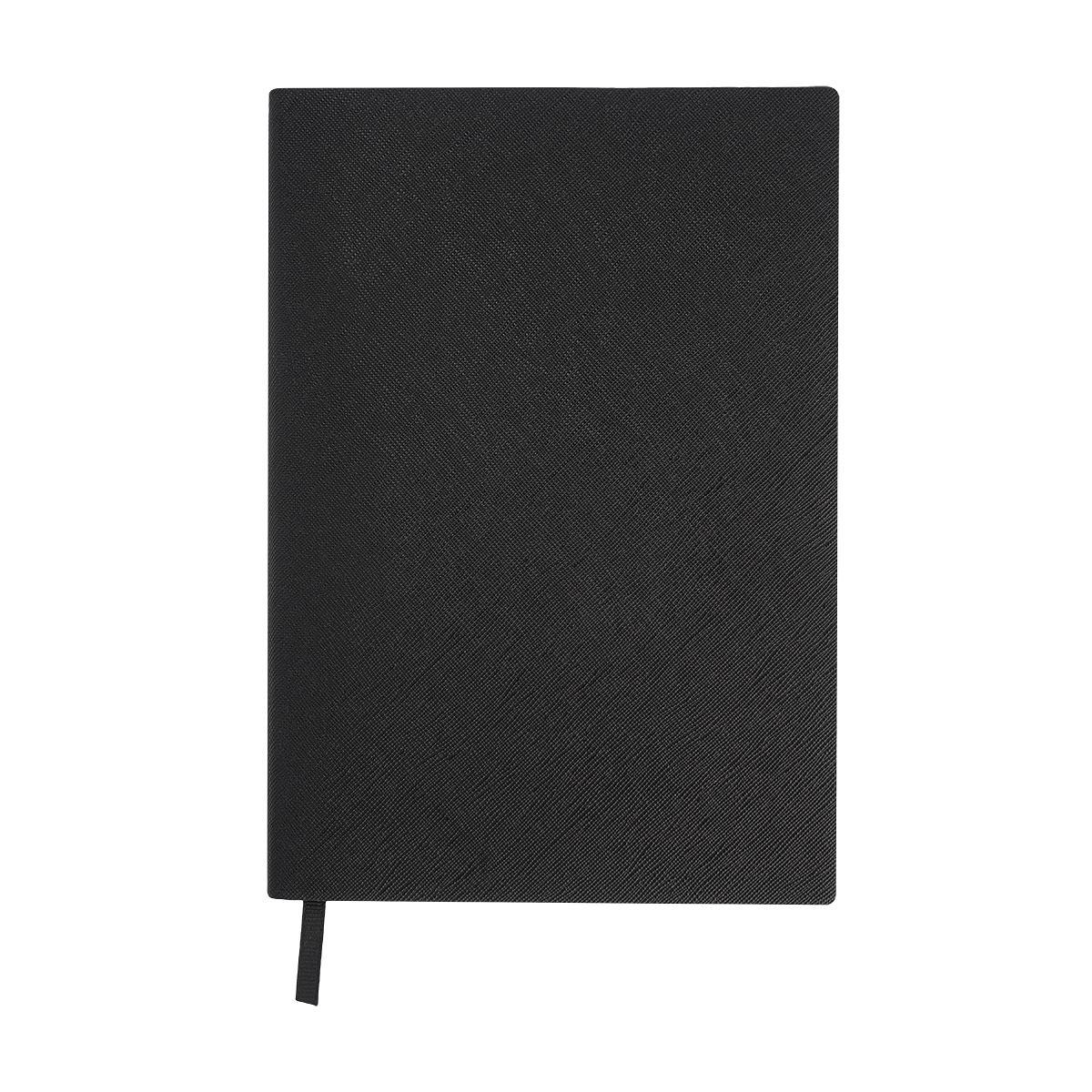 R02343.02 - Zestaw upominkowy notes z długopisem Solene, czarny