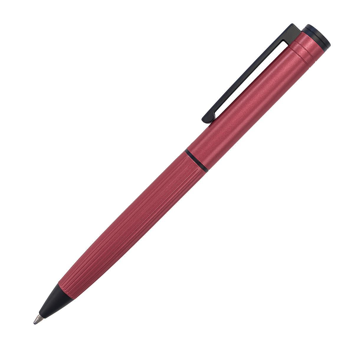 R02343.82 - Zestaw upominkowy notes z długopisem Solene, bordowy