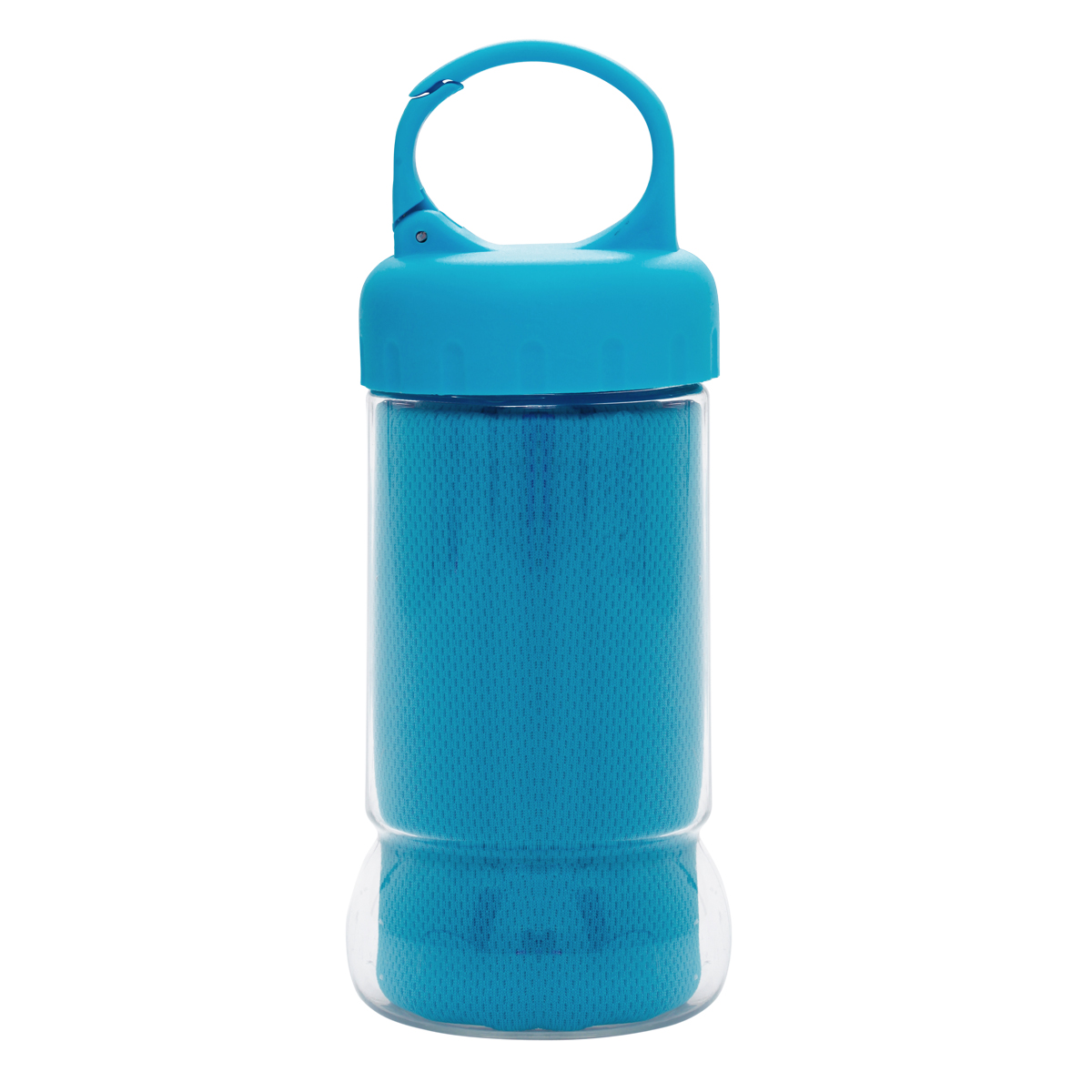 R07981.04 - Ręcznik chłodzący w butelce FeelFresh, niebieski 