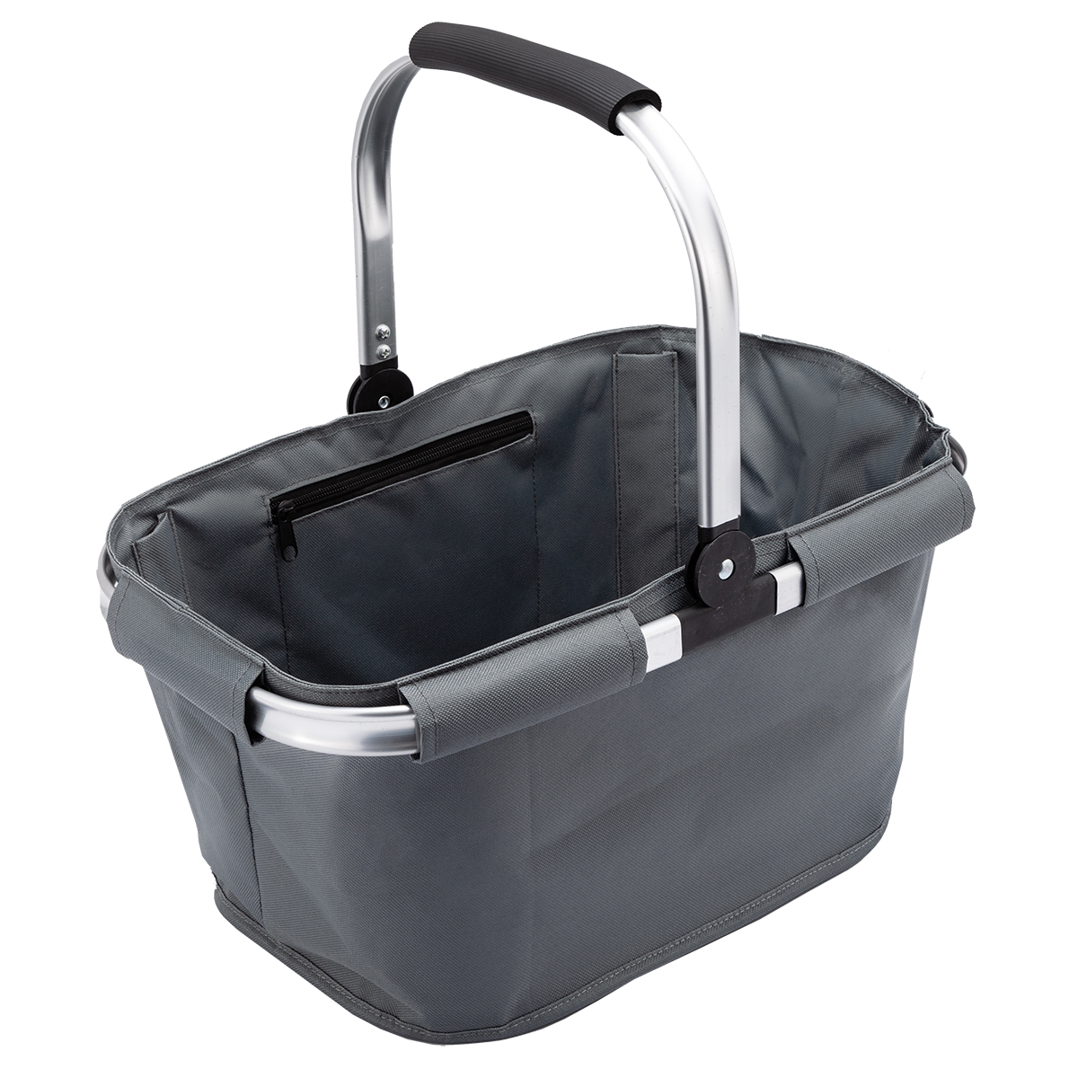 R08153.21 - Składany kosz na zakupy Cullman, szary 