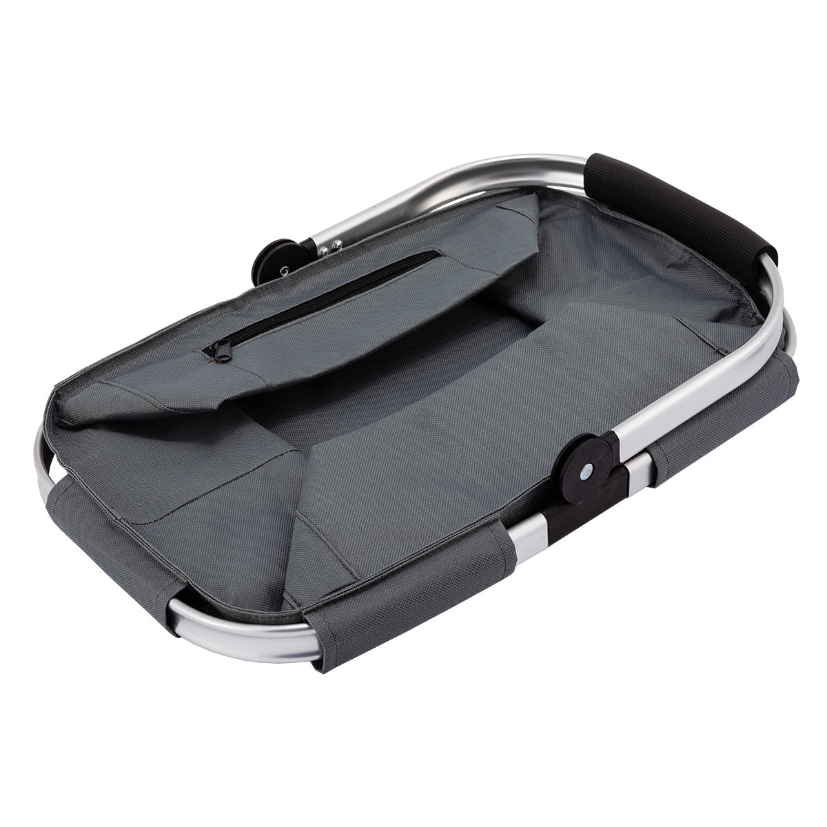 R08153.21 - Składany kosz na zakupy Cullman, szary 