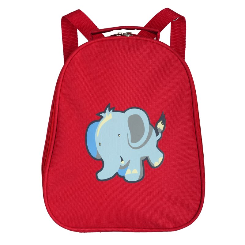 R08363 - Plecak dziecięcy Elephant Blue, czerwony 