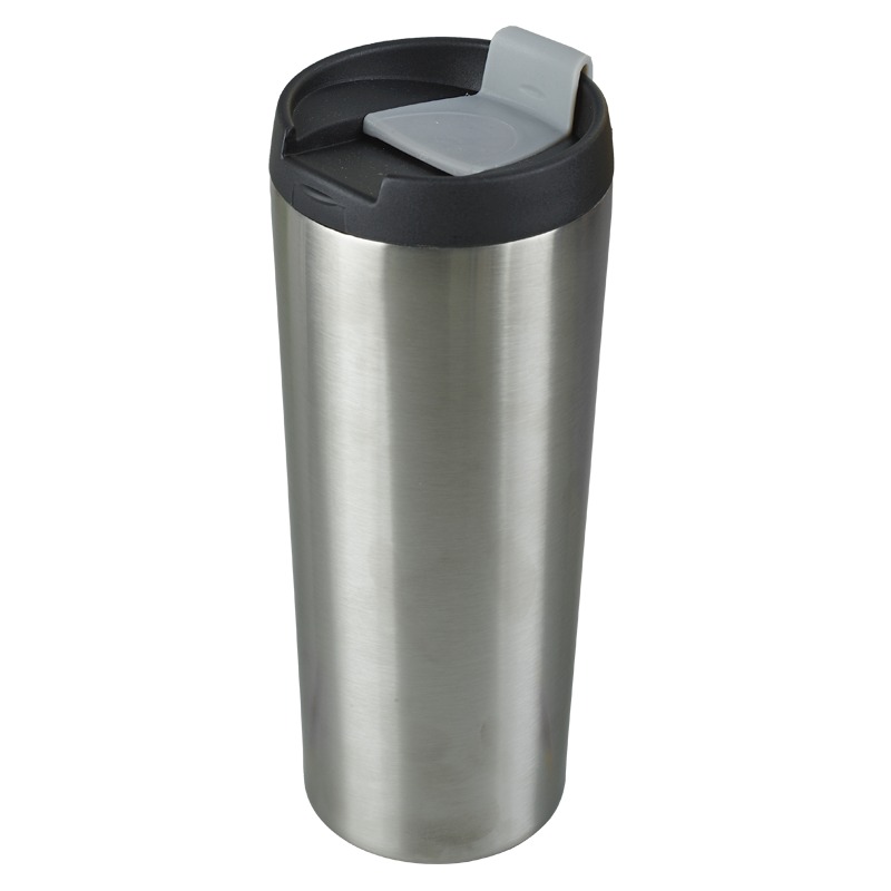 R08397 - Kubek termiczny Toronto 450 ml, srebrny