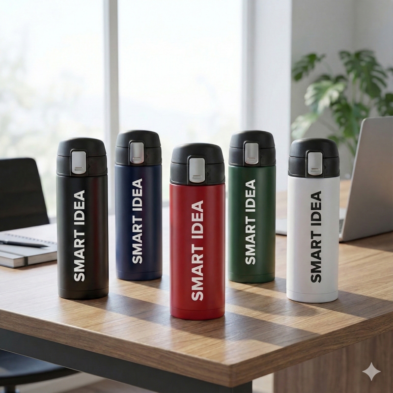 R08479.51 - Kubek termiczny Bergen 340 ml, ciemny zielony 