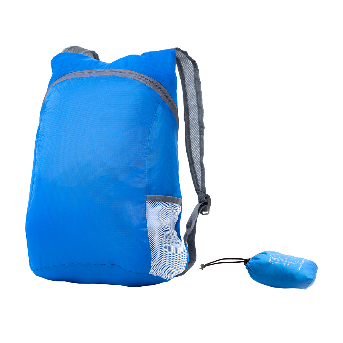 R08702.04 - Składany plecak Fresno, niebieski 