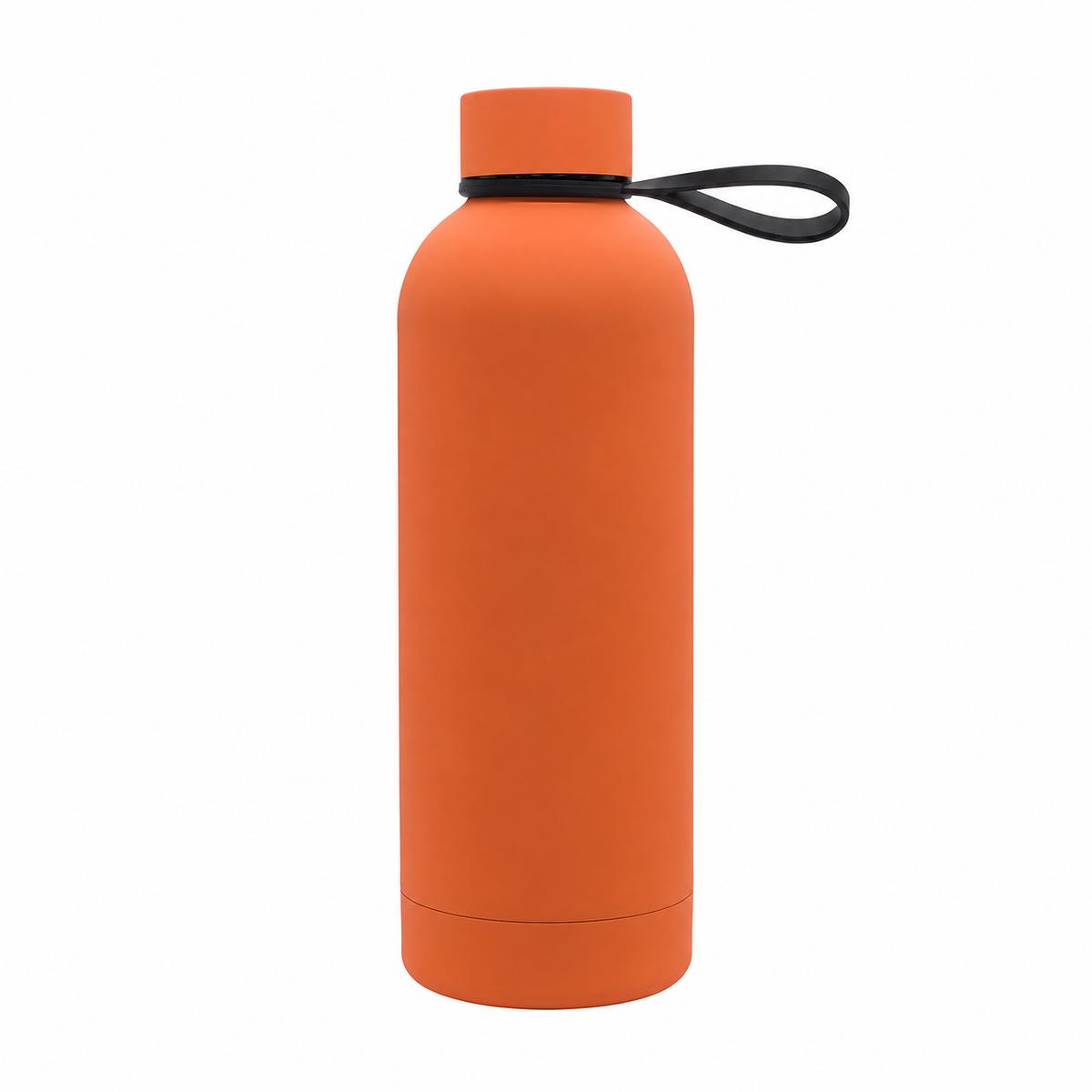 R08993.15 - Butelka termiczna z uchwytem Mendoza Duo 500 ml, pomarańczowy