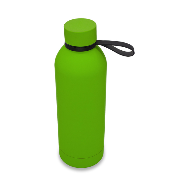 R08993.55 - Butelka termiczna z uchwytem Mendoza Duo, jasny zielony