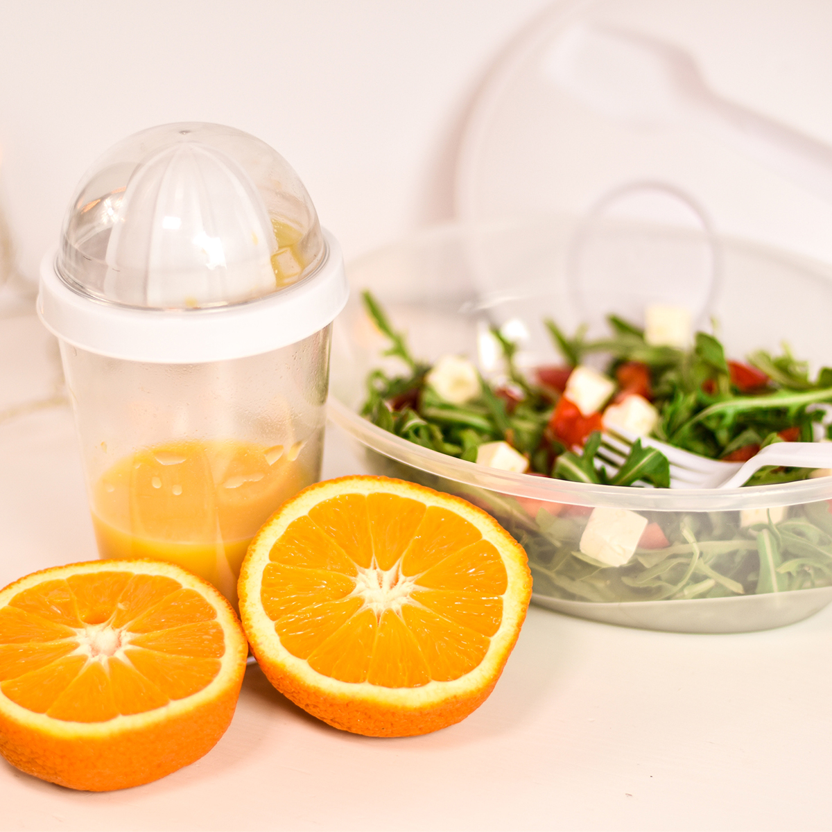 R17095.05 - Pojemnik na sałatkę Veggy, zielony 