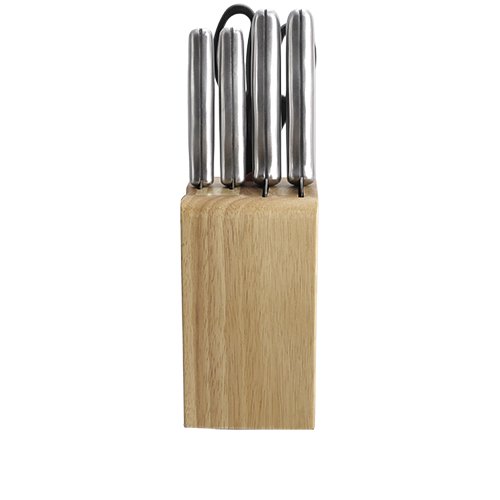 R17214.O - Zestaw noży kuchennych Household, ecru - druga jakość