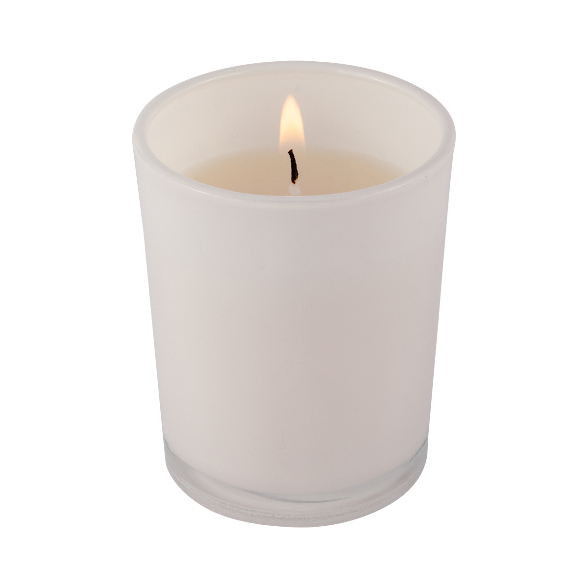 R17474.06 - Świeca w szklanym pojemniku, biały 