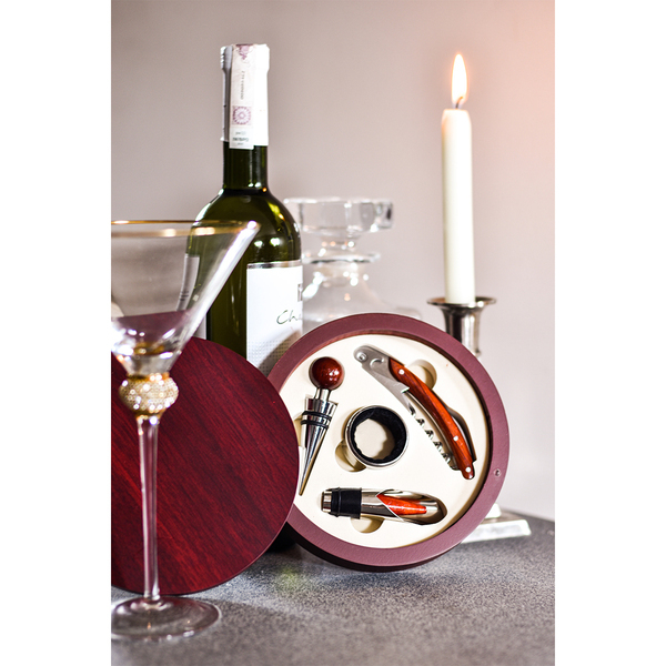 wine accessories set limoges with logo