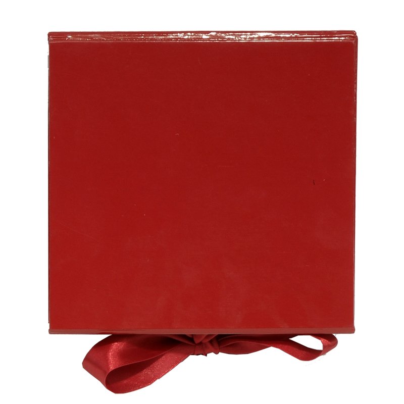 R22905 - Składane pudełko na prezenty, czerwony 