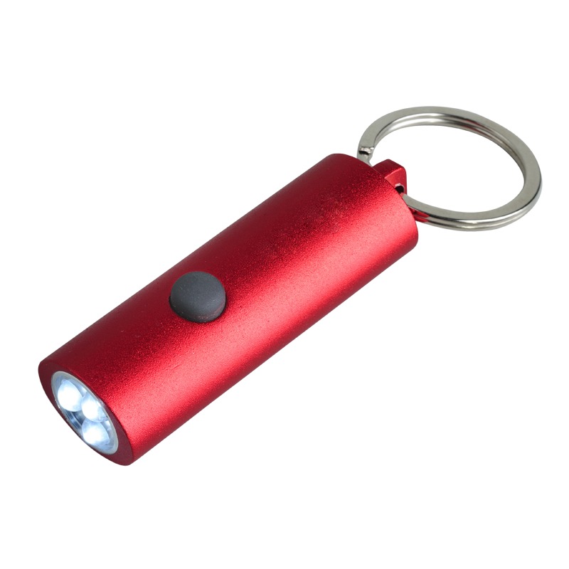R35655.08 - Brelok latarka Fancy LED, czerwony 
