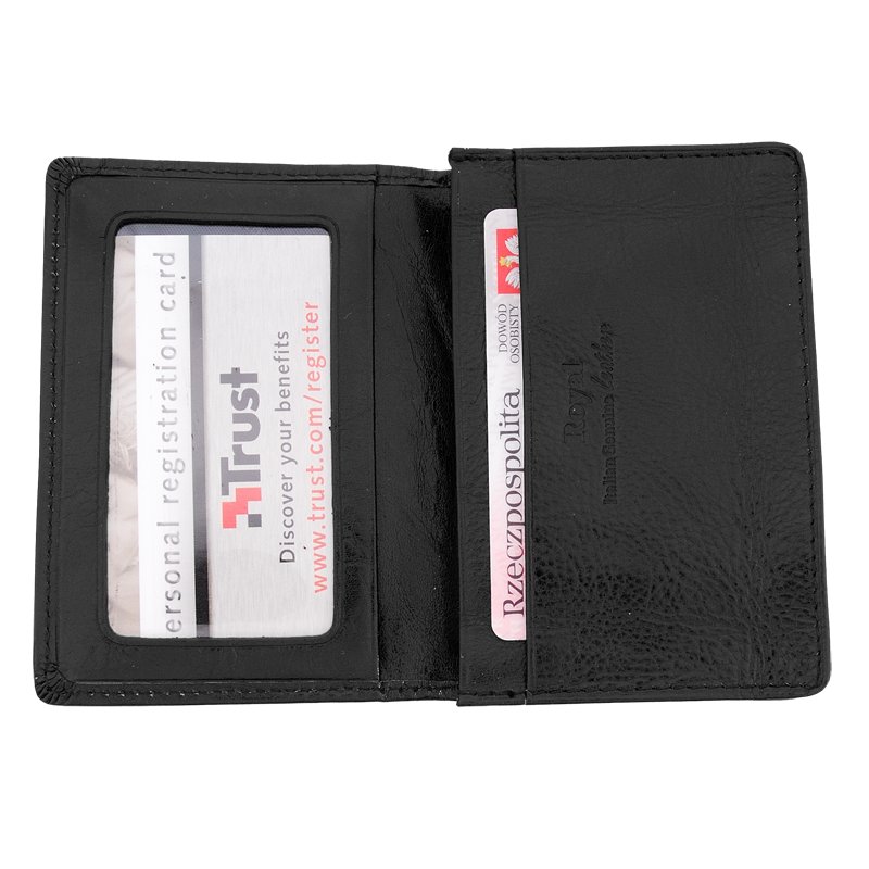 R41303.02 - Etui na wizytówki, czarny 