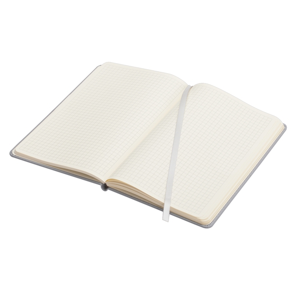 R64218.21 - Notatnik 130x210/80k kratka Sheen, szary