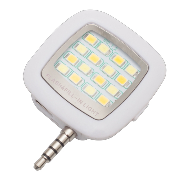 R64331.06 - Lampa błyskowa do smartfonów Selfie Flash, biały