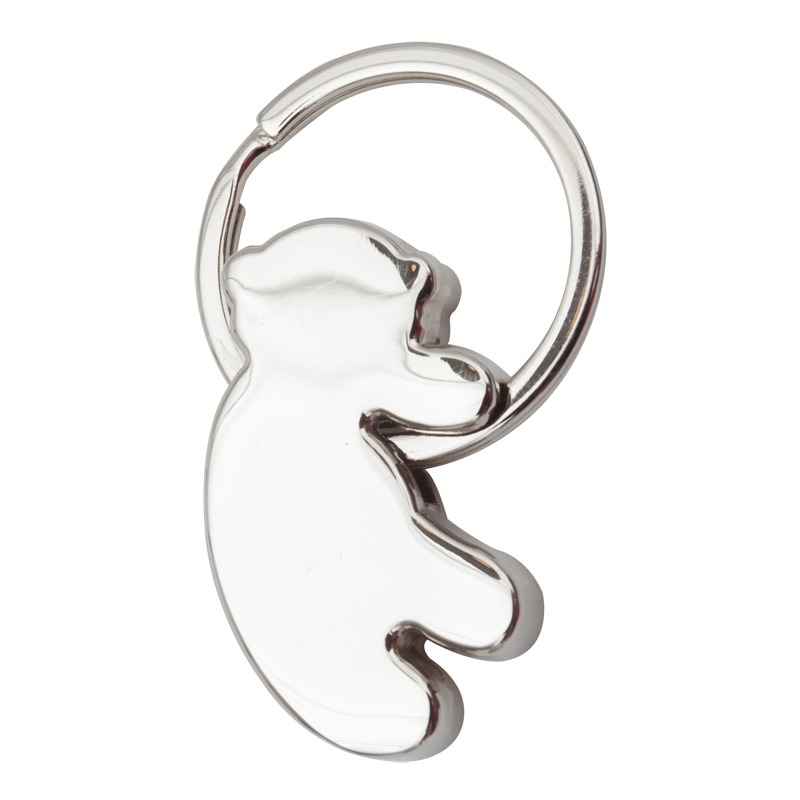 R73187 - Brelok Polar Bear, biały 