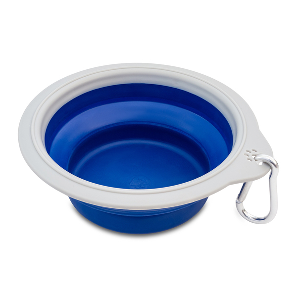 water bowl foldable with logo