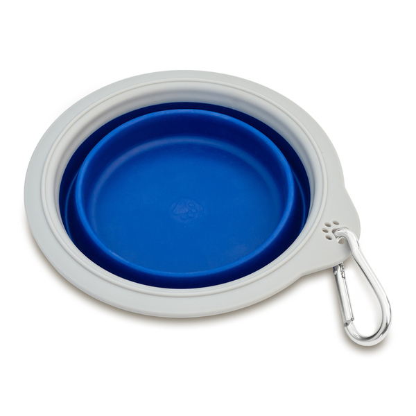 foldable water bowl with logo