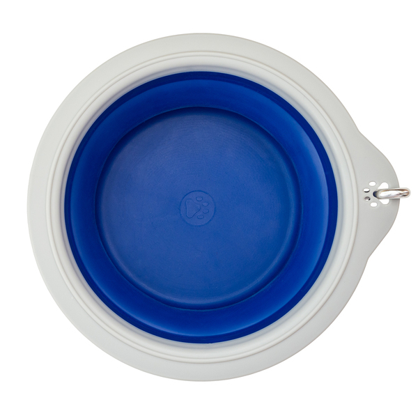 foldable water bowl with logo