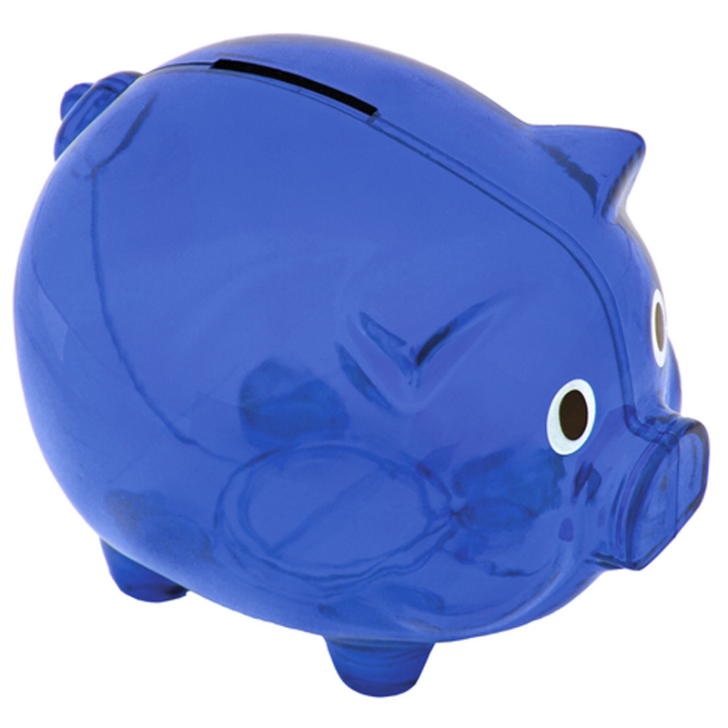 R73881.04 - Skarbonka Moneywise, niebieski 