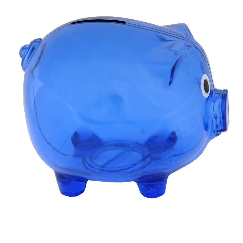 R73881.04 - Skarbonka Moneywise, niebieski 