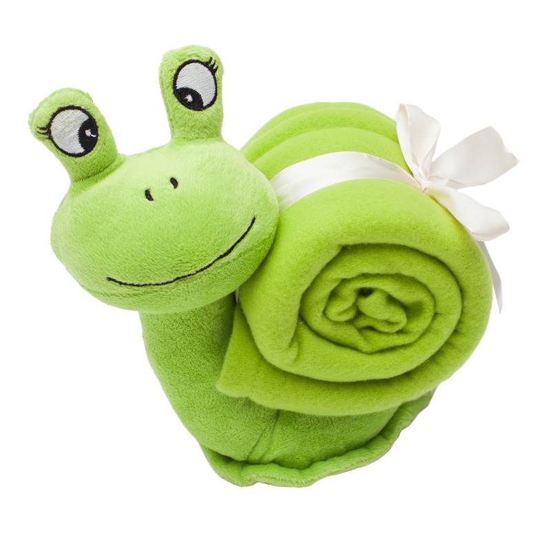R73896 - Maskotka Snail, zielony 