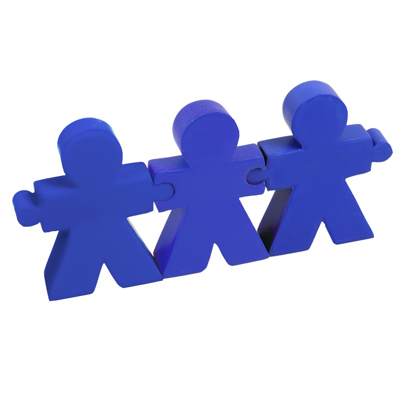 R73937.04 - Antystresowy zestaw People, niebieski 