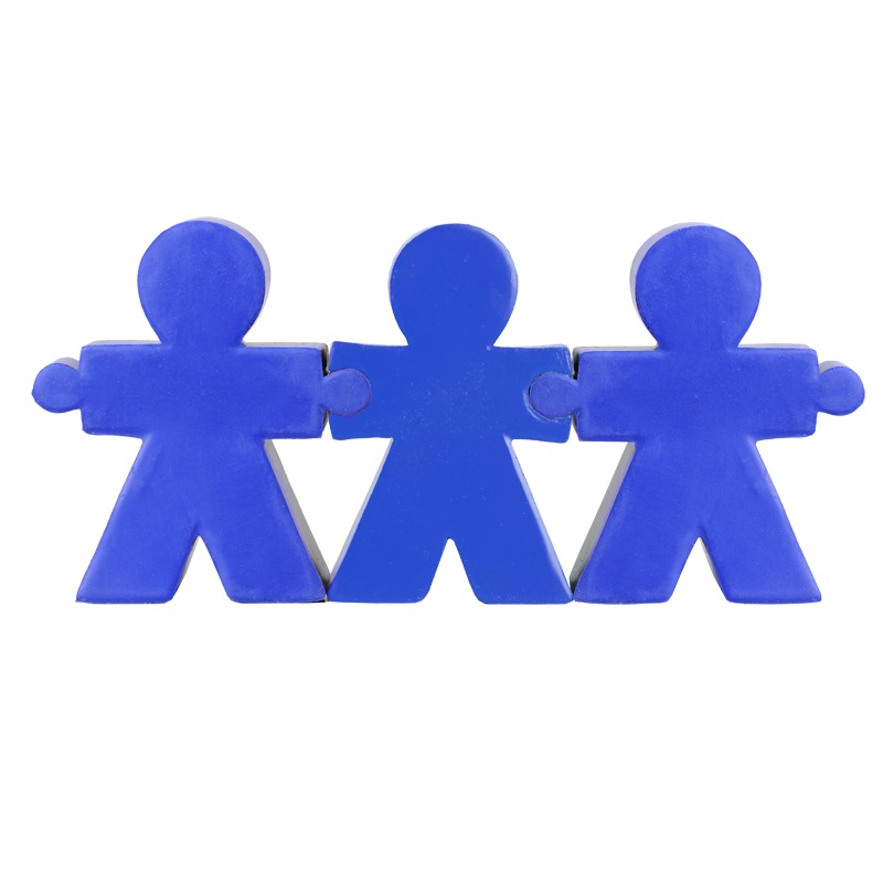 R73937.04 - Antystresowy zestaw People, niebieski 