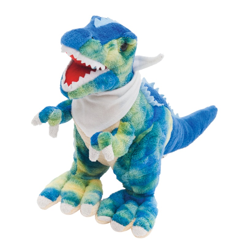 R74013 - Maskotka T-Rex, niebieski/zielony 