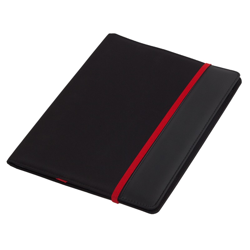 R89490.08 - Teczka A4 Vasto, czerwony/czarny