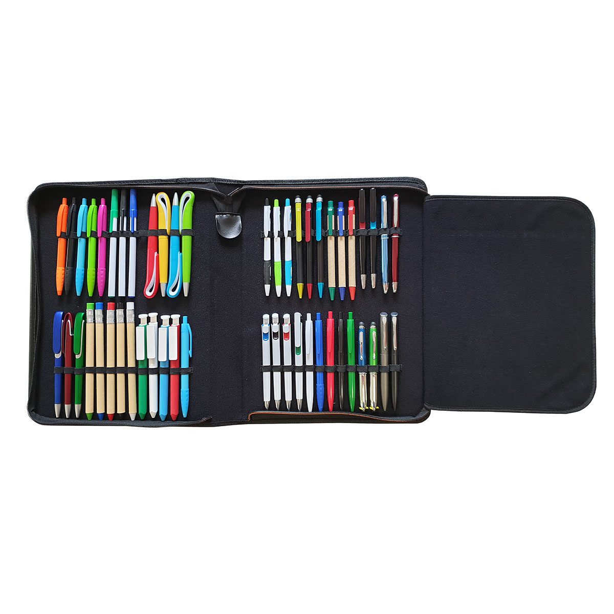 R91744 - Prezenter z długopisami RoyalDesign, czarny