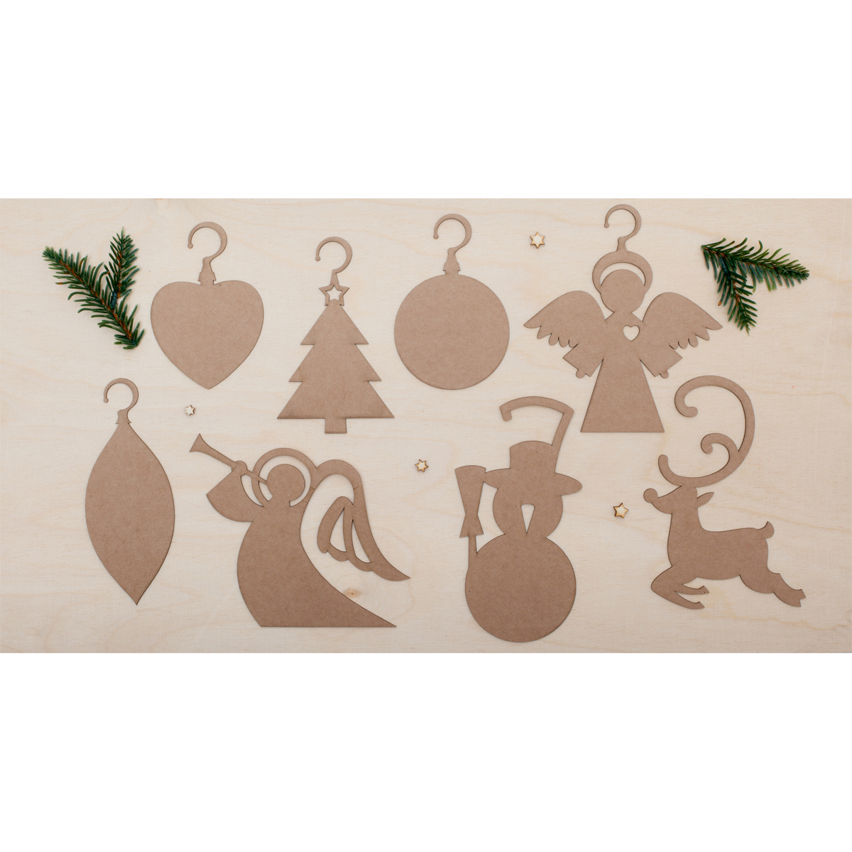 X92007 - Ozdoba choinkowa Angel, brązowy 