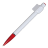 Długopis QR-me, czerwony/biały 