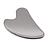 Gua Sha do masażu Glow, srebrny