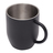 Kubek stalowy Night 380 ml, czarny 