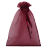 Worek na prezenty L, bordowy 