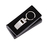 Brelok metalowy Whistle, srebrny 