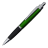 Długopis Comfort, zielony/czarny 