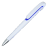 Długopis Advert, niebieski/biały 