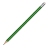 Ołówek drewniany, zielony 
