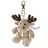 Maskotka brelok Tundra Deer, brązowy 