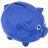 Moneywise piggy bank, blue 