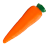 Antystres Carrot, pomarańczowy 