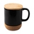 Kubek ceramiczny Giulio 400ml, czarny 