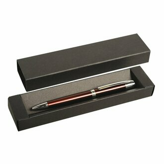 R01030 - Kartonowe pudełko na długopis, czarny 
