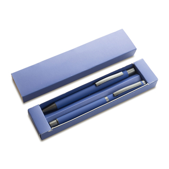 R02312 - Zestaw piśmienniczy Jetmore, niebieski 