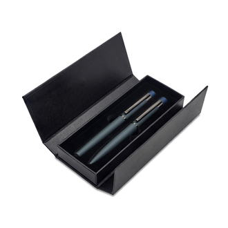 R02338 - Zestaw piśmienniczy Softis, ciemny zielony 