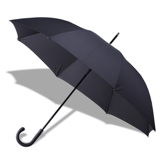 R07937 - Elegancki parasol Lausanne, czarny 